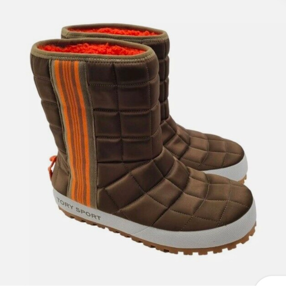 Tory Burch nylon snow boots size 9